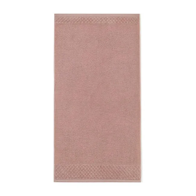 Ręcznik 70x140 Carlo AB Piwonia-6753 różowy frotte bawełniany