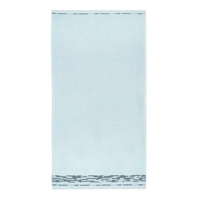 Ręcznik Grafik 30x50 jasny morski świetlik 8501/2/5450 450g/m2