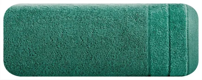 Ręcznik Damla 70x140 zielony ciemny 500g/m2 Eurofirany
