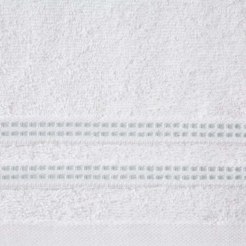 Ręcznik Ally 70x140 biały frotte 500      g/m2 Eurofirany