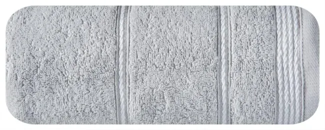 Ręcznik Mira 70x140 srebrny 05 frotte 500 g/m2 Eurofirany