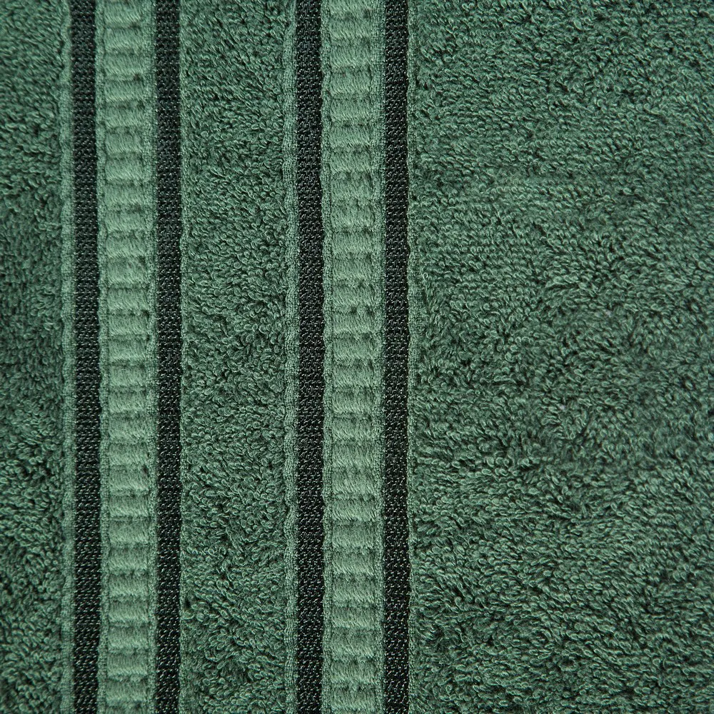 Ręcznik Mila 70x140 zielony ciemny bambusowy 500g/m2 Eurofirany
