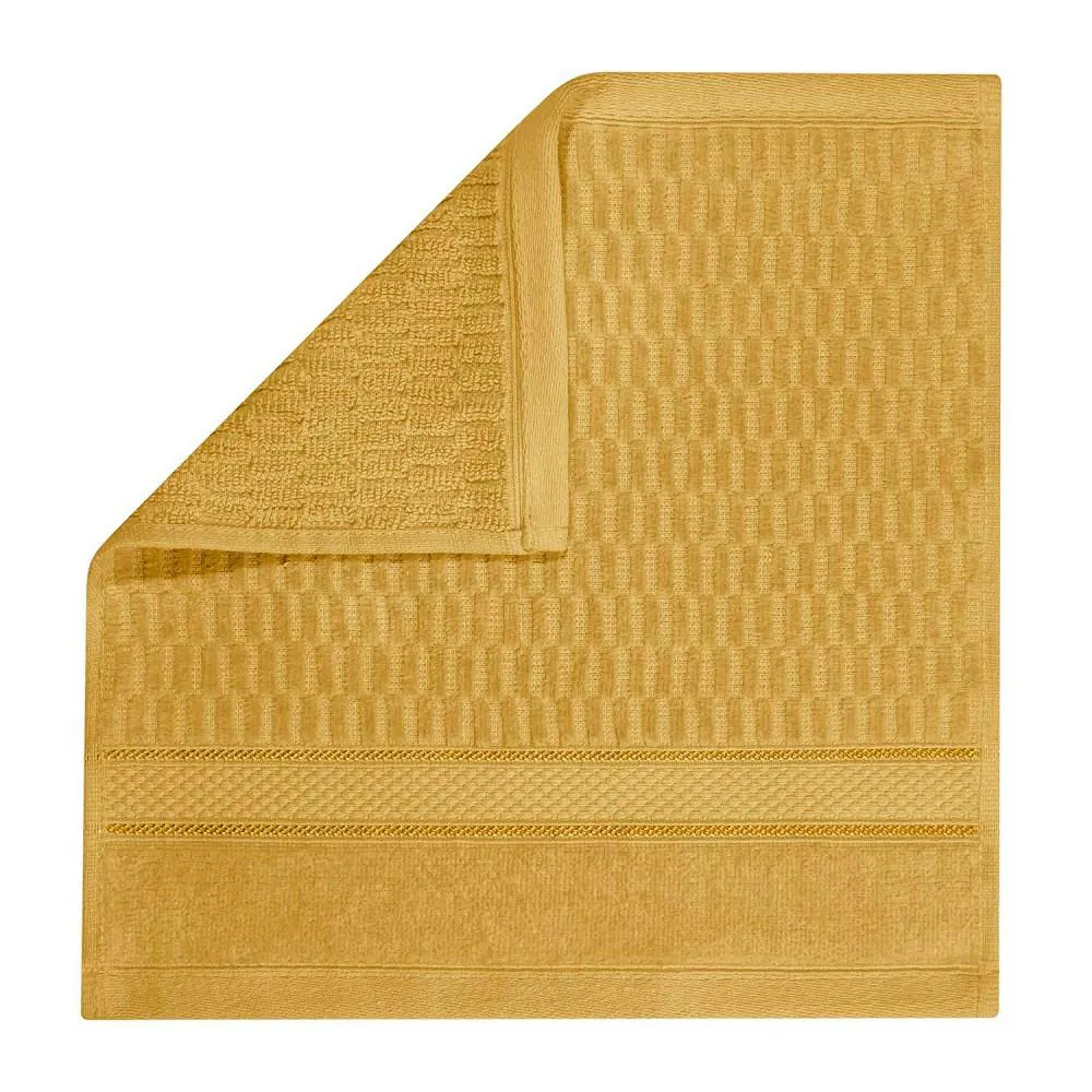 Ręcznik Peru 70x140 musztardowy welurowy  500g/m2