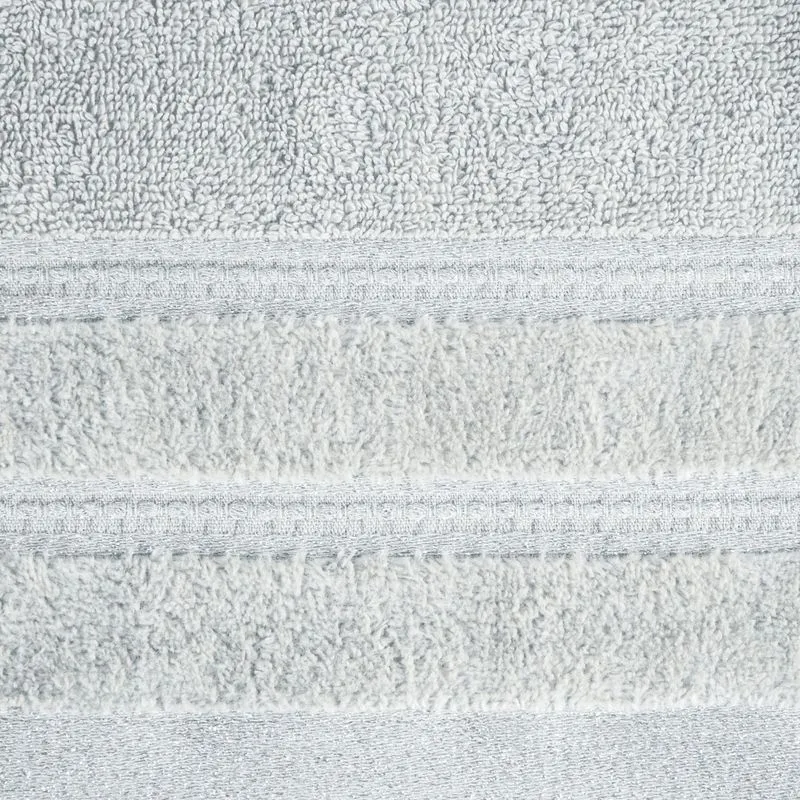 Ręcznik Glory 1 70x140 srebrny frotte  500 g/m2 Eurofirany