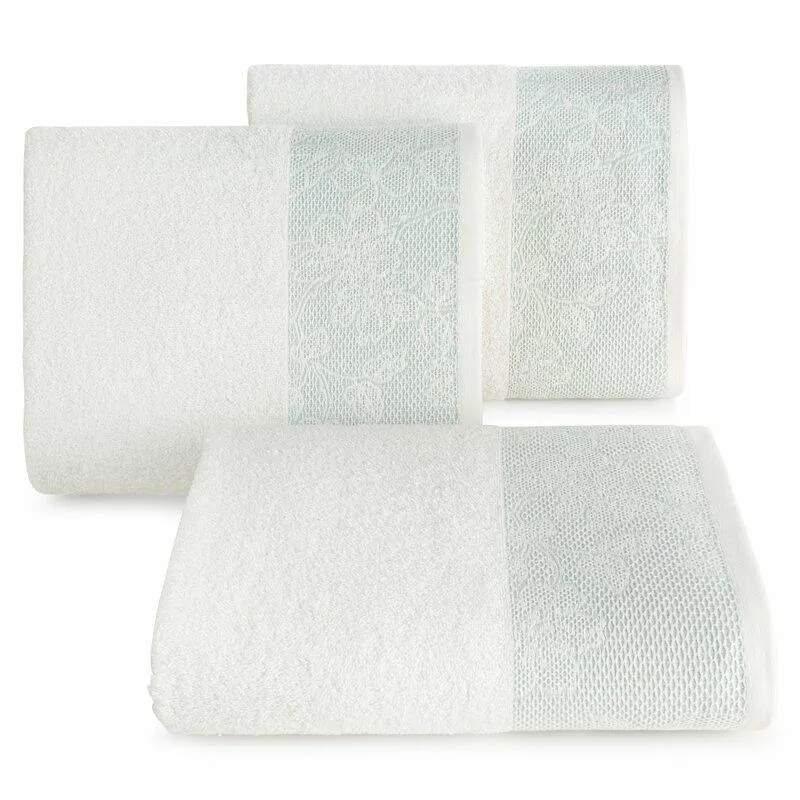 Ręcznik Tulia 50x90 biały frotte 485  g/m2 Eurofirany
