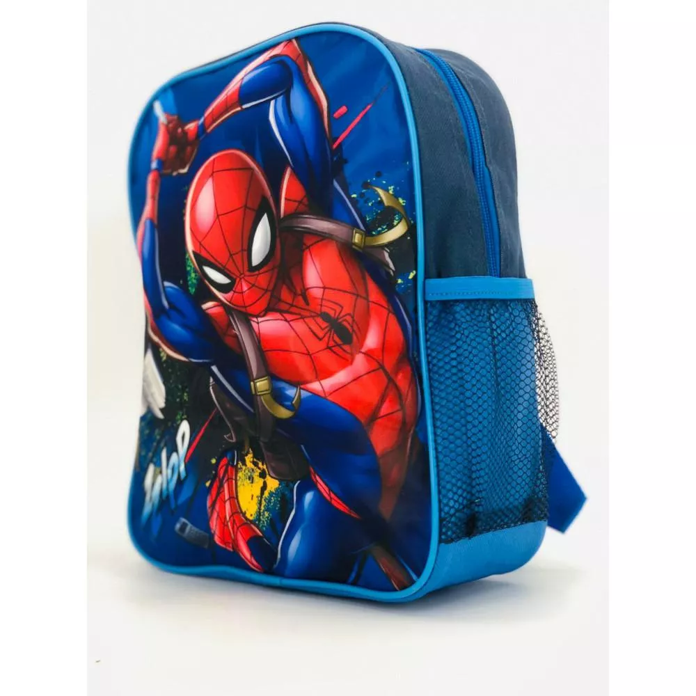 Plecak do przedszkola Spiderman 1  niebieski jednokomorowy P24
