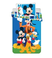 Pościel bawełniana 100x135 Myszka Miki 1544 Mickey Mouse do łóżeczka poszewka 40x60