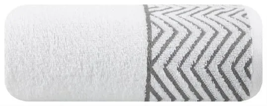Ręcznik Ziggy  50x90 biały 01 frotte 500g/m2