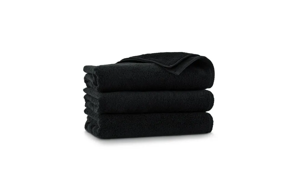 Ręcznik Kiwi 2 30x50 czarny frotte 500  g/m2 Zwoltex 23