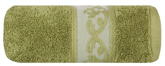 Ręcznik Cezar 70x140 zielony 12 frotte 600 g/m2 z bawełny egipskiej
