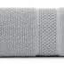 Ręcznik Danny 70x140 srebrny  z wytłaczaną bordiurą i błyszczącą nicią 500 g/m2 Eurofirany