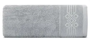 Ręcznik Kamela 50x90 srebrny frotte  520g/m2 Eurofirany