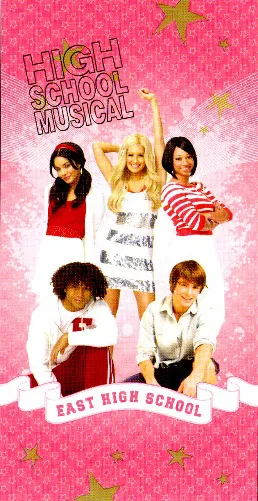 Ręcznik High School Musical 76x152 F różowy 5777