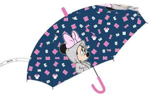 Parasolka dla dzieci Myszka Mini granatowa różowa 6755 Minnie Mouse dziwczęca automatyczna