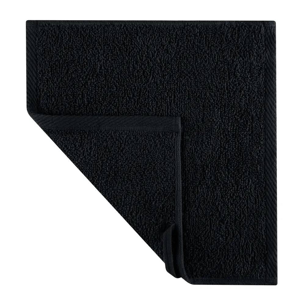 Ręcznik Bari 70x140 czarny frotte 500  g/m2