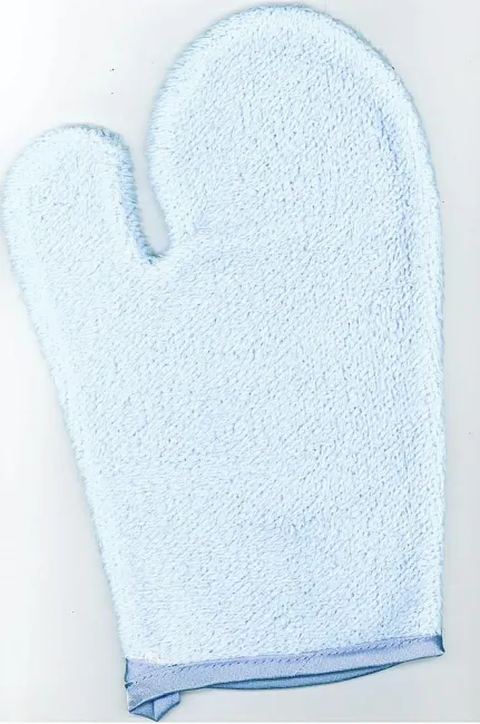 Rękawica myjka 17x27 Luper błękitna promocja