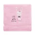 Ręcznik dziecięcy 50x90 Bunny króliczek   różowy Baby