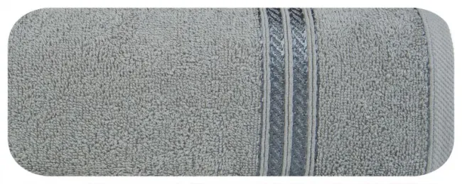 Ręcznik Lori 50x90 stalowy 450g/m2 Eurofirany