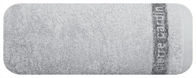 Ręcznik Tom 50x90 srebrny 480g/m2 Pierre Cardin