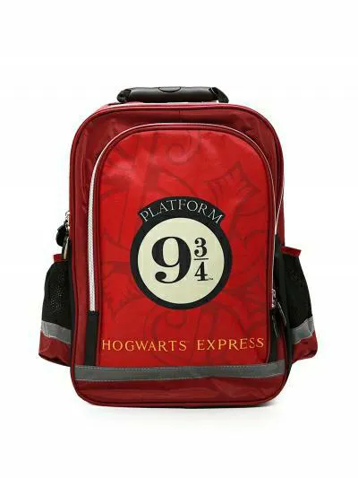 Plecak młodzieżowy szkolny Harry Potter 7611 Hogwarts Express platform 9 3/4 bordowy turystyczny