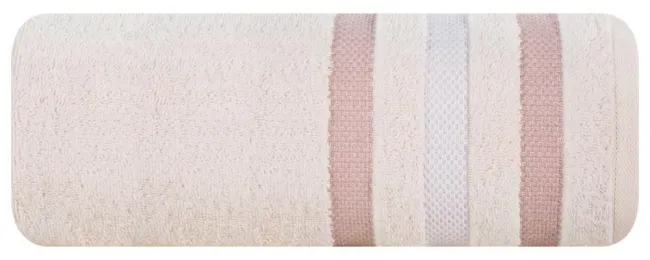 Ręcznik Gracja 70x140  różowy jasny 500g/m2 frotte Eurofirany