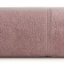 Ręcznik Glory 4 70x140 lilowy z welurową  bordiurą i błyszczącą nicią 500 g/m2 Eurofirany
