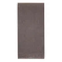 Ręcznik Carlo AB 30x50 brązowy taupe frotte 500 g/m2 8549/587 Zwoltex