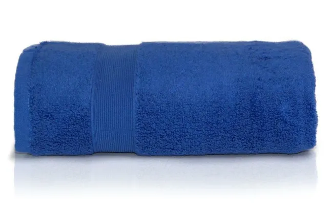 Ręcznik Rocco 70x140 niebieski frotte bawełniany 600g/m2