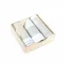Komplet ścierek kuchennych Pascha 3 szt   niebieski biały 9113/3 w drewnianym pudełku Zwoltex