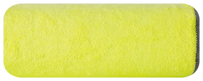 Ręcznik szybkoschnący 80x160 Iga limonkowy 380 g/m2 z mikrofibry Eurofirany