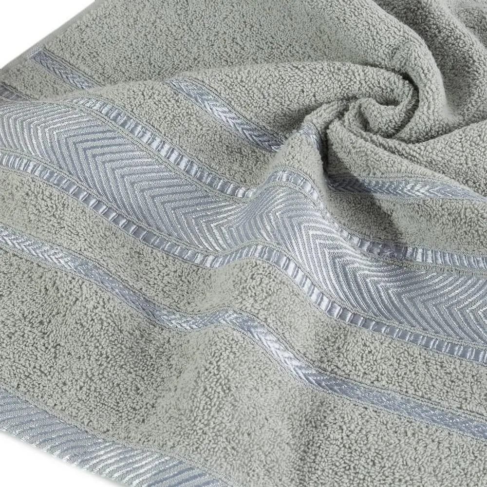 Ręcznik Mati 50x90 szary 500g/m2 Eurofirany