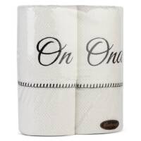 Komplet ręczników 2 szt. T/0420 biały On Ona 500g/m2 zestaw upominkowy na prezent Eurofirany
