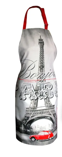 Fartuch kuchenny 80x85 Paryż wieża Eiffla Paris bawełniany 3367
