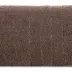 Ręcznik Gala 70x140 brązowy ciemny  zdobiony błyszczącą nicią 500 g/m2 Eurofirany