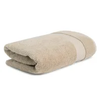 Ręcznik Opulence 70x140 beżowy z bawełny egipskiej 600 g/m2 Nefretete