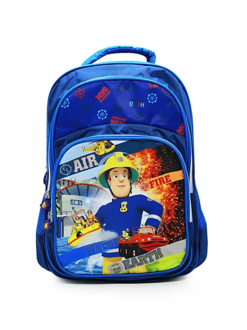 Plecak szkolny Strażak Sam 7666 niebieski Straż Pożarna turystyczny