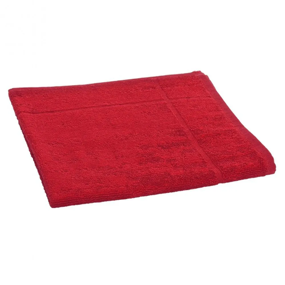 Ręcznik kuchenny 50x50 czerwony 3310R frotte bawełniany 400g/m2 Clarysse