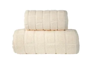 Ręcznik Brick 50x90 kremowy 500 g/m2      frotte Greno
