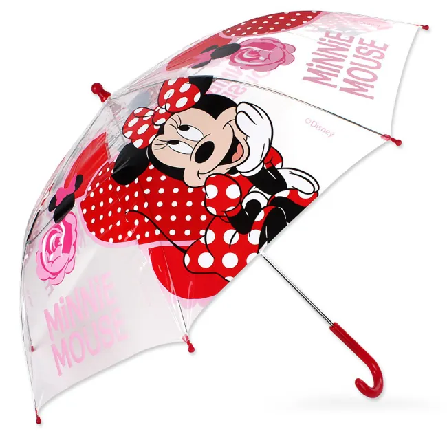 Parasolka dla dzieci Myszka Mini 2860 Minnie Mouse parasol przeźroczysty