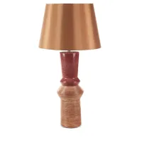 Lampa dekoracyjna elda (01) 35x75 brązowy