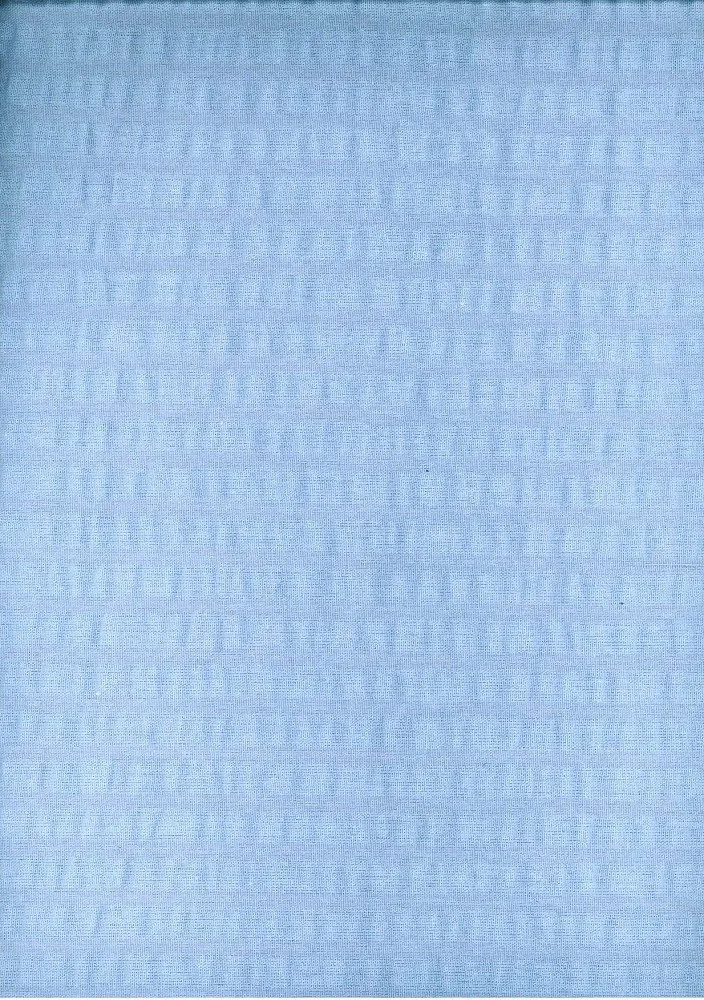 Pościel z kory 160x200 niebieska 11 jednobarwna 100% bawełna guziki