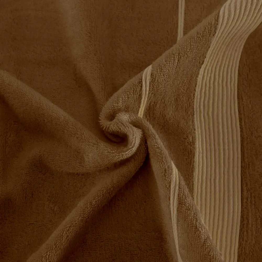 Ręcznik Moreno 70x140 Bamboo brązowy jasny frotte 500g/m2 Darymex