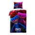 Pościel bawełniana 140x200 Poppy Monster  Playtime gra poszewka czerwona kolorowa 70x90 Kids 12 Halantex