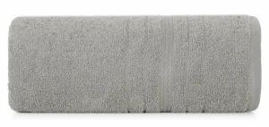 Ręcznik Elma 70x140 srebrny frotte  450g/m2 Eurofirany