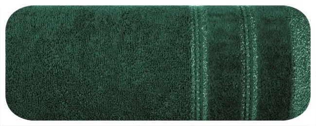 Ręcznik Glory 70x140 ciemny zielony 500g/m2 Eurofirany
