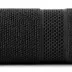 Ręcznik Danny 70x140 czarny z wytłaczaną  bordiurą i błyszczącą nicią 500 g/m2 Eurofirany