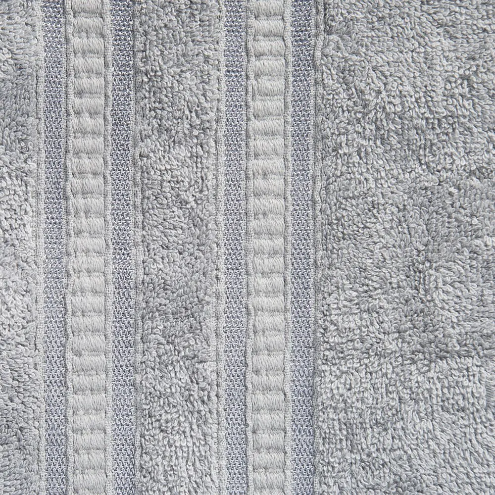 Ręcznik Mila 70x140 srebrny bambusowy 500g/m2 Eurofirany