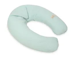 Poduszka pozycjonująca Relax Muslin 190 cm miętowa do karmienia ciążowa wypoczynkowa