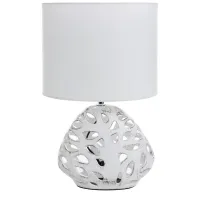 Lampa dekoracyjna dakota (2) 25x16x40 biały