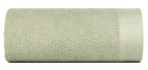 Ręcznik 70x140 Riso zielony jasny z efektem ryżowym frotte 550 g/m2 Eurofirany